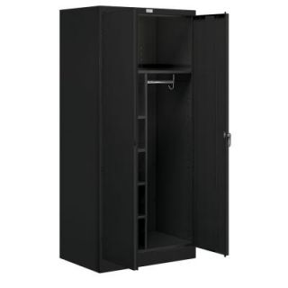 Salsbury Industries 9200 Series 78 in. H x 24 in. D Combination Storage Cabinet Unassembled in Black 9274BLK U