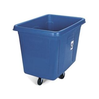 Rubbermaid Commercial Products 16 cu. ft. Recycling Cube Truck with Recycling Symbol FG 4616 73 BLU