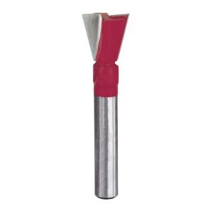 Diablo 1/3 in. x 1/2 in. Carbide Dovetail Router Bit with 1/4 in Min Chuck DR22104