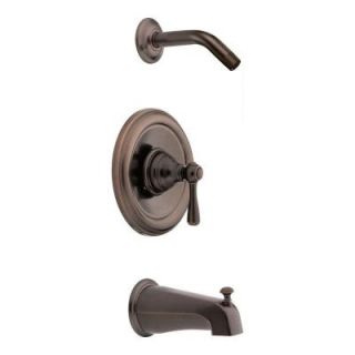 MOEN Kingsley 1 Handle Posi Temp Tub/Shower with Showerhead Not Included in Oil Rubbed Bronze T2113NHORB