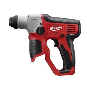 Milwaukee M12 12 Volt Lithium Ion 1/2 in. Cordless SDS Plus Rotary Hammer (Tool Only) 2412 20