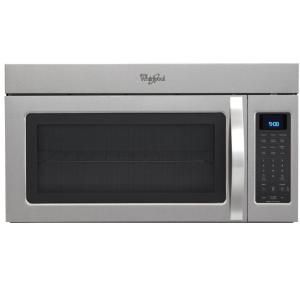Whirlpool 1.7 cu. ft. Over the Range Microwave in Stainless Steel with Sensor Cooking DISCONTINUED WMH32517AS