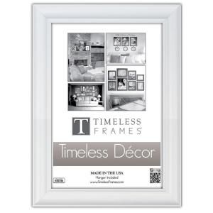 Timeless Frames Boca 1 Opening 18 in. x 24 in. White Picture Frame 78072