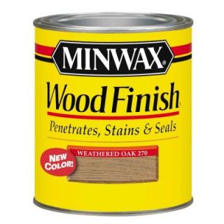 Minwax 8 oz. Oil Based Weathered Oak Wood Finish Interior Stain 227604444