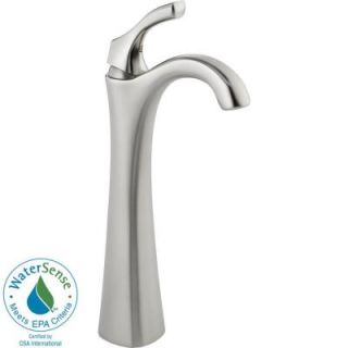 Delta Addison Single Hole 1 Handle High Arc Bathroom Faucet in Stainless 792 SS DST