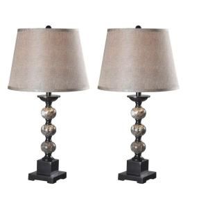 Kenroy Home Mason 29 in. Oil Rubbed Bronze 2 Pack Table Lamp 32049ORB