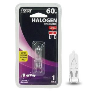 Feit Electric 60 Watt Halogen G9 Light Bulb (24 Pack) BPQ60/G9/24