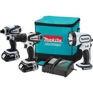 Makita 18 Volt Lithium Ion Compact Combo Kit (3 Tool) LCT300W