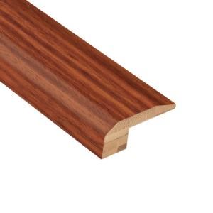 Home Legend Brazilian Cherry 5/8 in. Thick x 2 1/8 in. Wide x 78 in. Length Exotic Bamboo Carpet Reducer Molding HL400CR