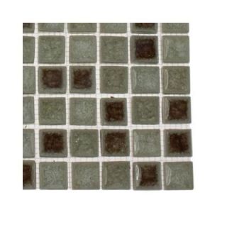 Splashback Tile Roman Selection Basilica Glass Floor and Wall Tile   6 in. x 6 in. x 8 mm Floor and Wall Tile Sample (1 sq. ft.) R2C2 STONE TILE