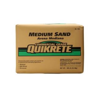 Quikrete 50 lb. Commercial Grade Medium Sand 196251