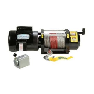 Superwinch AC2000 115 Volt AC Industrial Winch with Free Spooling Clutch and Drum Switch 1723