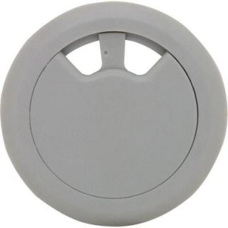GE 2 in. Furniture Hole Cover   Gray 76299