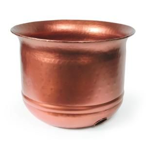 Liberty Garden Products Hammered Copper Hose Pot 1904