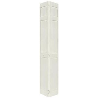 Home Fashion Technologies 6 Panel Behr Off White Solid Wood Interior Bifold Closet Door DISCONTINUED 16032801873