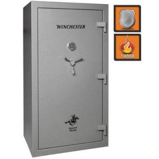 Winchester Safes Ranger Deluxe 45 Fire Safe Electronic Lock 51 Gun Granite Gloss R 7240 45 11 E