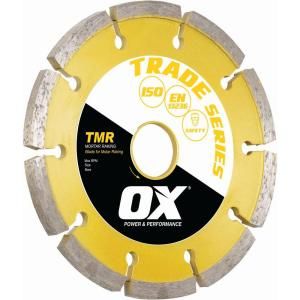 OX Trade Series Tuck Pointing 7/8   5/8 in. Bore 5 in. Diamond Blade OX TMR 5