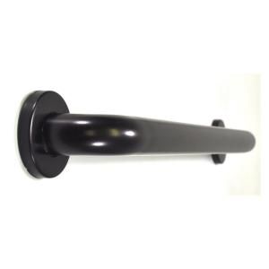 WingIts Premium 30 in. x 1.5 in. Polyester Painted Stainless Steel Grab Bar in Oil Rubbed Bronze (33 in. Overall Length) WGB6YS30ORB
