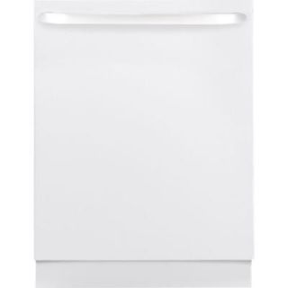GE Top Control Dishwasher in White with Stainless Steel Tub GLDT690DWW