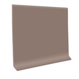 ROPPE 700 Series Taupe 4 in. x 1/8 in. x 48 in. Thermoplastic Rubber Cove Base (30 Pieces) 40C72P124