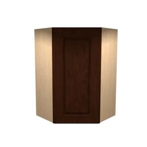 Home Decorators Collection Assembled 24x42x24 in. Wall Angle Corner Cabinet in Roxbury Manganite Glaze WA2442R RMG