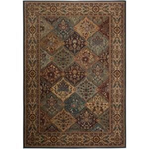 Rizzy Home Bellevue Collection Black and Tan 5 ft. 3 in. x 7 ft. 7 in. Area Rug BV 3199 5 3
