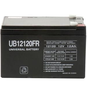 UPG SLA 12 Volt F2 Terminal Battery UB12120FR