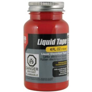 Gardner Bender 4 oz. Liquid Electrical Tape   Red LTR 400