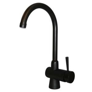 Whitehaus Single Handle Kitchen Faucet in Weathered Copper WH16606 WCO