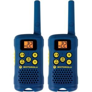 Motorola 16 Mile 22 Channel Talkabout 2 Way Radio   Blue (2 Pack) MG160A