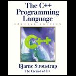 C++ Programming Language Special Edition