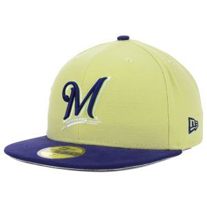 Milwaukee Brewers New Era MLB Patched Team Redux 59FIFTY Cap