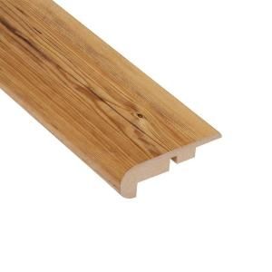 Home Legend Mission Pine 11.13 mm Thick x 2 1/4 in. Wide x 94 in. Length Laminate Stair Nose Molding HL1023SN