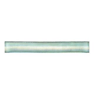 Daltile Cristallo Glass Aquamarine 1 in. x 8 in.Torello Glass Accent Wall Tile CR5018TOR1P