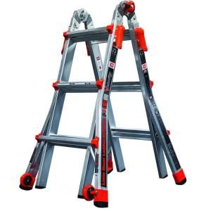 Little Giant Ladder 13 ft. Aluminum Velocity Multi Position Ladder Type 1A Duty Rating 15413 001