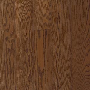 Bruce Bayport Oak Saddle Solid Hardwood Flooring   5 in. x 7 in. Take Home Sample BR 665083