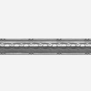 Shanko 903 Unfinished Steel 4 ft. Length x 2.5 in. Wide Nail up Cornice ST903
