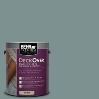 BEHR Premium DeckOver 1 gal. #SC 119 Colony Blue Wood and Concrete Paint 500001