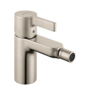 Hansgrohe Metris S 1 Handle Bidet Faucet Trim Kit in Brushed Nickel (Valve Not Included) 31261821
