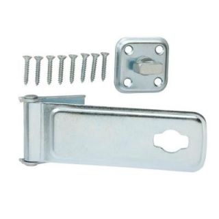 Everbilt 6 in. Zinc Plated Latch Post Safety Hasp 16076
