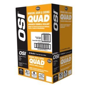 OSI 10 fl. oz. #301 CLAY QUAD Advanced Formula Window Door and Siding Sealant (12 Pack) 1637204