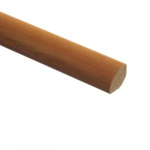 Zamma Red Cherry 5/8 in. Thick x 3/4 in. Wide x 94 in. Length Vinyl Quarter Round Molding 015143505