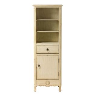 Home Decorators Collection Keys 20 in. W Linen Cabinet in Antique Cream 0561700410