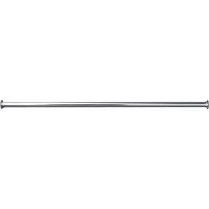Barclay Products 60 in. Straight Rod with Flanges in Polished Chrome 4100 60 CP