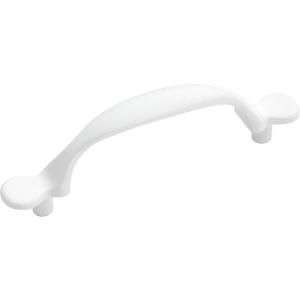Hickory Hardware Conquest 3 in. White Pull P14170 W