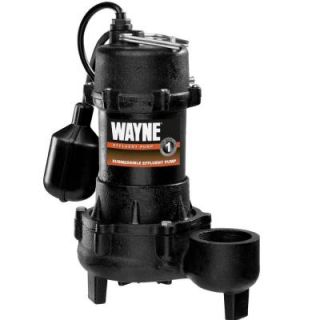 Wayne 1/3 HP Cast Iron Effluent Pump DISCONTINUED EFL30