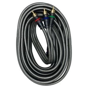 GE 25 ft. Component Video Cable Silver 87650