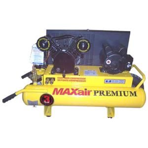 Maxair 8 Gal. Portable Wheelbarrow Dual Volt Electric Air Compressor TT318E DV MAP