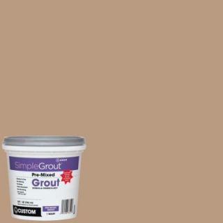 Custom Building Products SimpleGrout #180 Sandstone 1 qt. Pre Mixed Grout PMG180QT