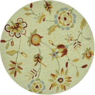 Loloi Rugs Summerton Life Style Collection Beige 3 ft. Round Area Rug SUMRSRS02BE00300R